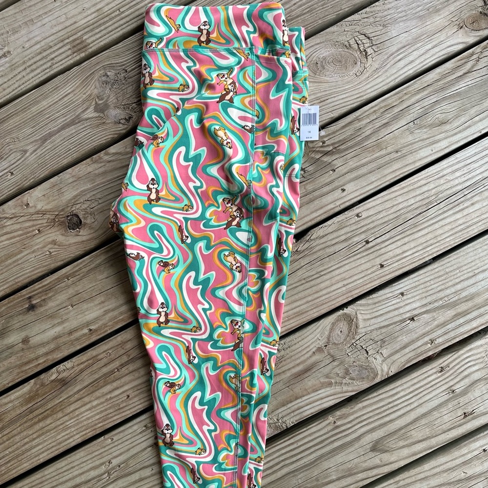 NWT Disney Chip ‘n Dale leggings